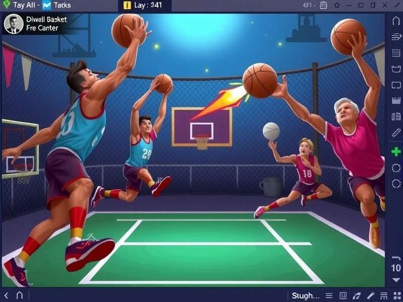 Core Gameplay Elements Diwali Basket Dunk Game Mechanics